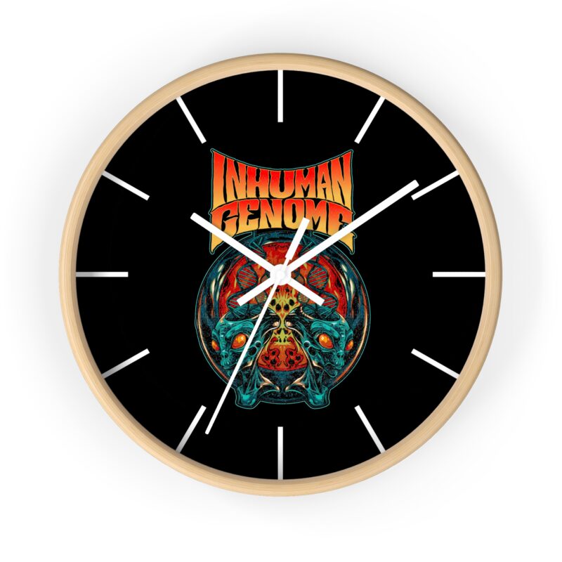 Inhuman Genome Evolution Art Wall Clock for Music Lovers - Image 16