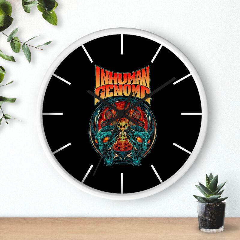 Inhuman Genome Evolution Art Wall Clock for Music Lovers - Image 9