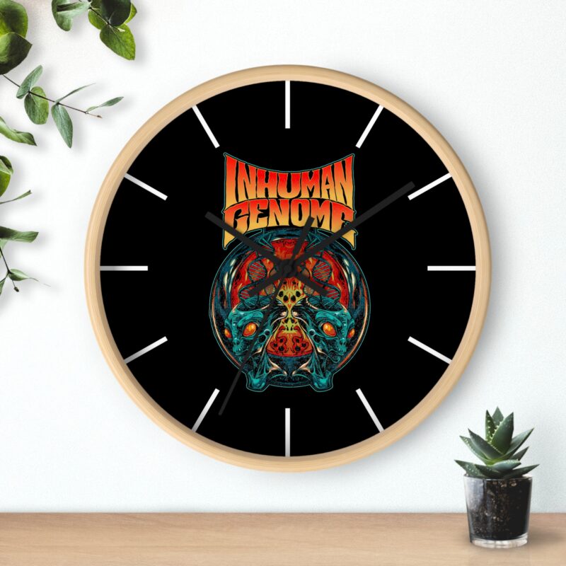 Inhuman Genome Evolution Art Wall Clock for Music Lovers - Image 15