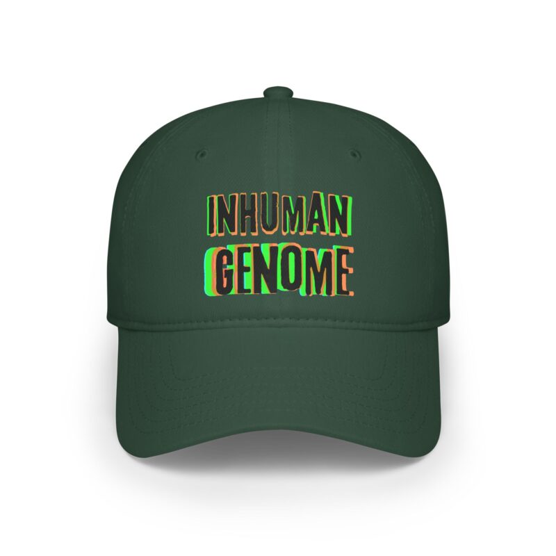 Inhuman Genome Psychedelic Logo Low Profile Baseball Cap - Image 5