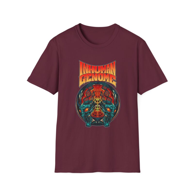 Inhuman Genome Evolution - Unisex Softstyle T-Shirt - Image 5