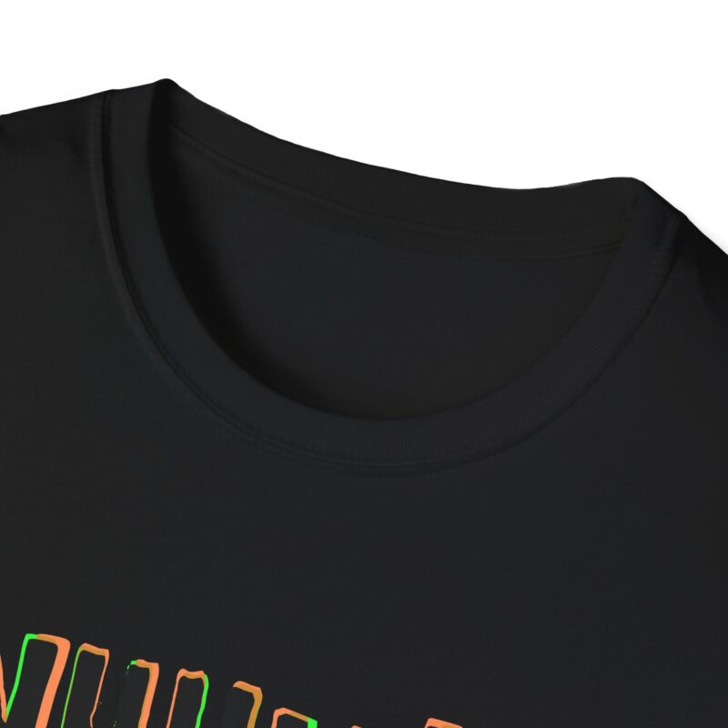 Psychedelic Inhuman Genome Logo - Unisex Softstyle T-Shirt - Image 3