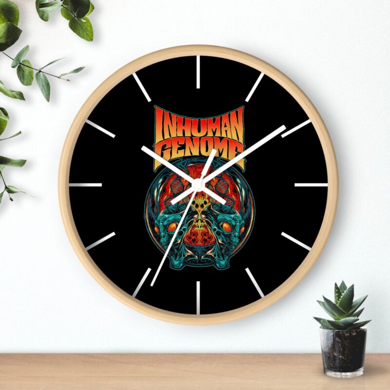 Inhuman Genome Evolution Art Wall Clock for Music Lovers - Image 18