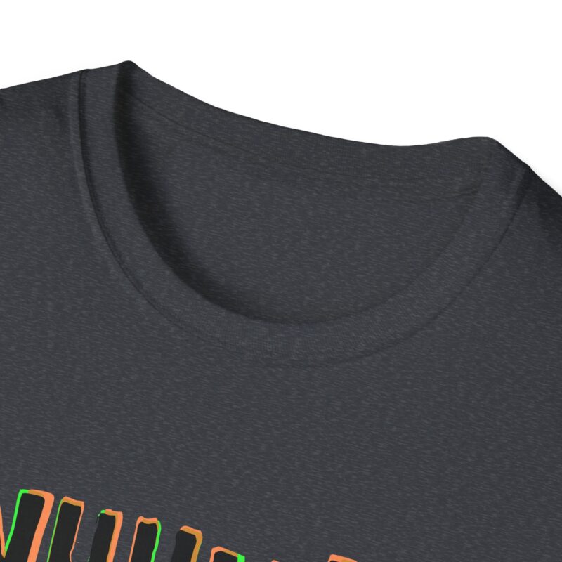 Psychedelic Inhuman Genome Logo - Unisex Softstyle T-Shirt - Image 47