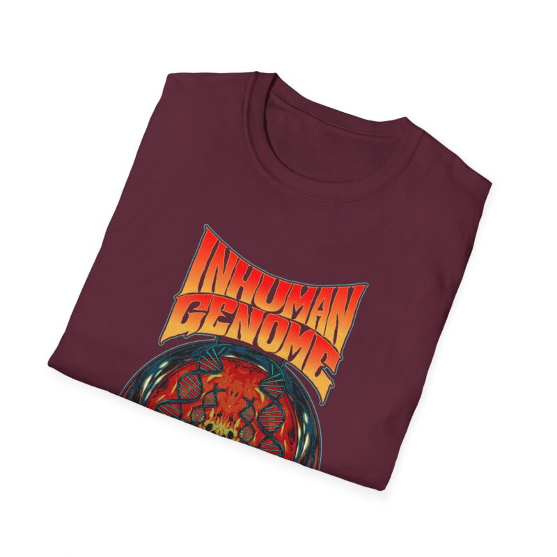 Inhuman Genome Evolution - Unisex Softstyle T-Shirt - Image 8