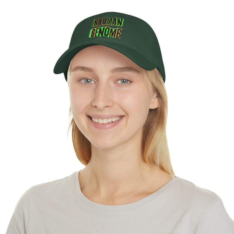 Inhuman Genome Psychedelic Logo Low Profile Baseball Cap - Image 8