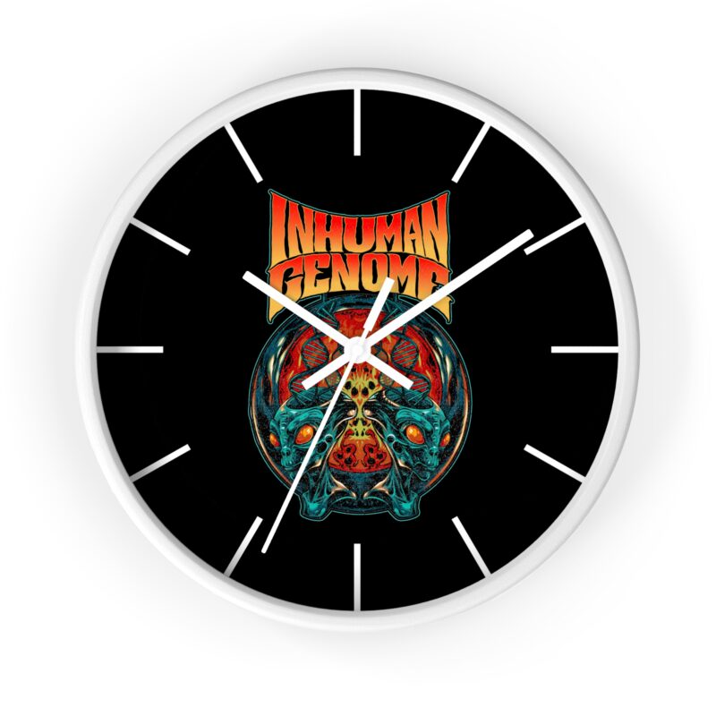 Inhuman Genome Evolution Art Wall Clock for Music Lovers - Image 10