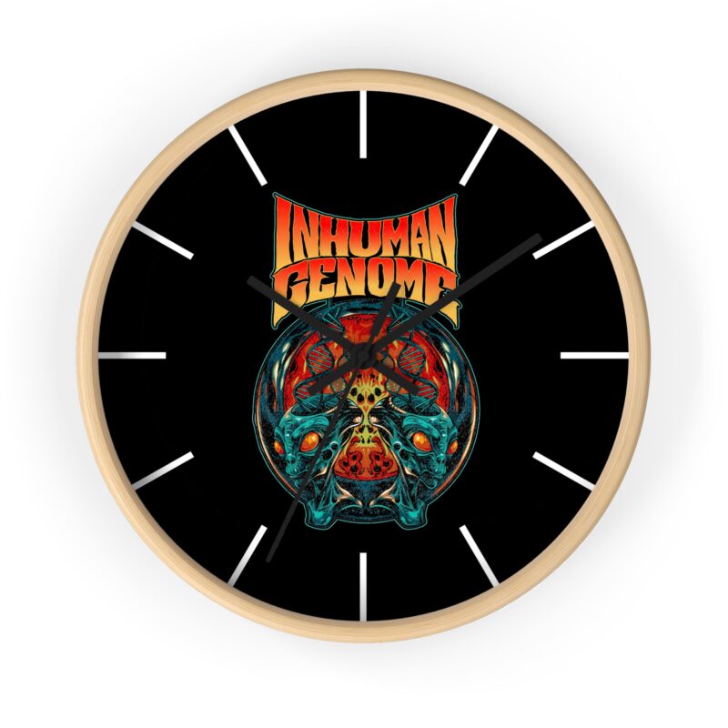 Inhuman Genome Evolution Art Wall Clock for Music Lovers - Image 13