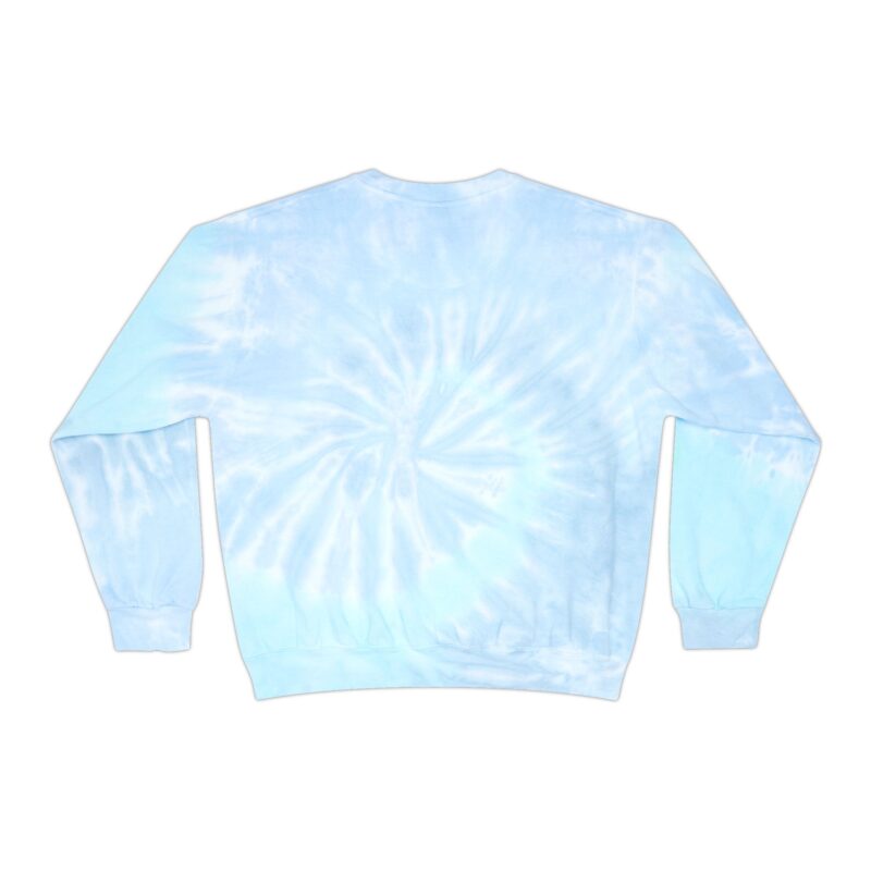 Psychedelic Tie-Dye Sweatshirt with Inhuman Genome Logo - Image 6