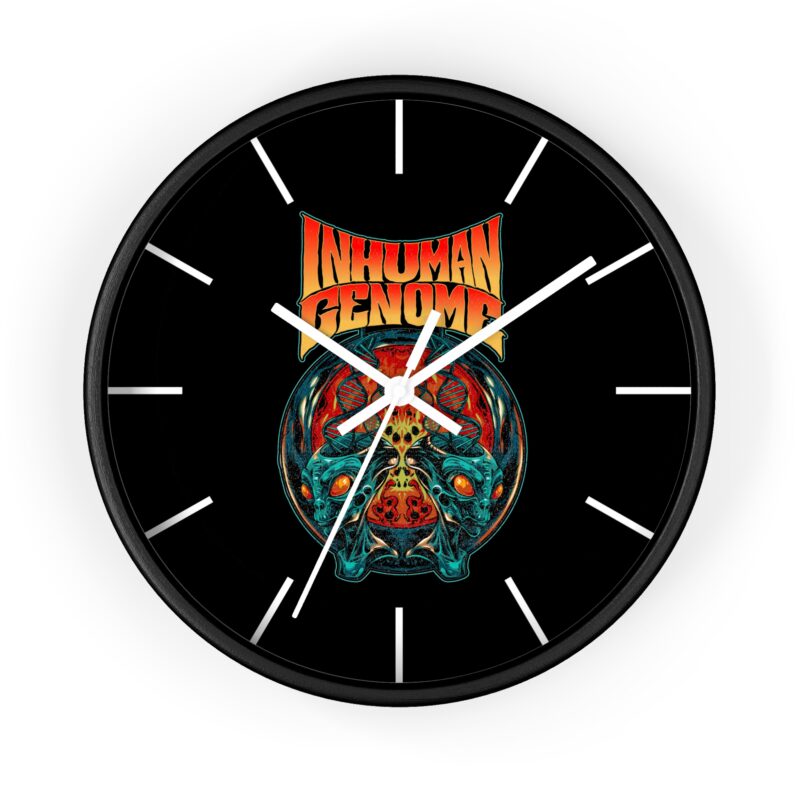 Inhuman Genome Evolution Art Wall Clock for Music Lovers - Image 4