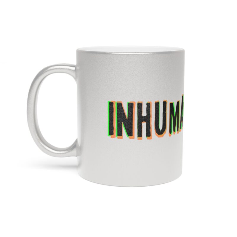 Metallic Mug - Psychedelic Inhuman Genome Logo - Image 3