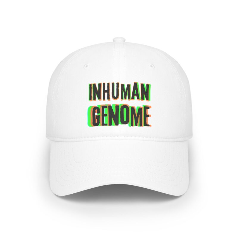 Inhuman Genome Psychedelic Logo Low Profile Baseball Cap - Image 9