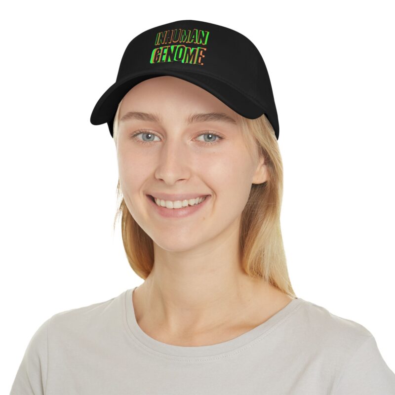 Inhuman Genome Psychedelic Logo Low Profile Baseball Cap - Image 4