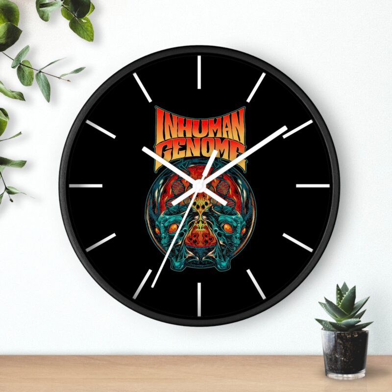 Inhuman Genome Evolution Art Wall Clock for Music Lovers - Image 6