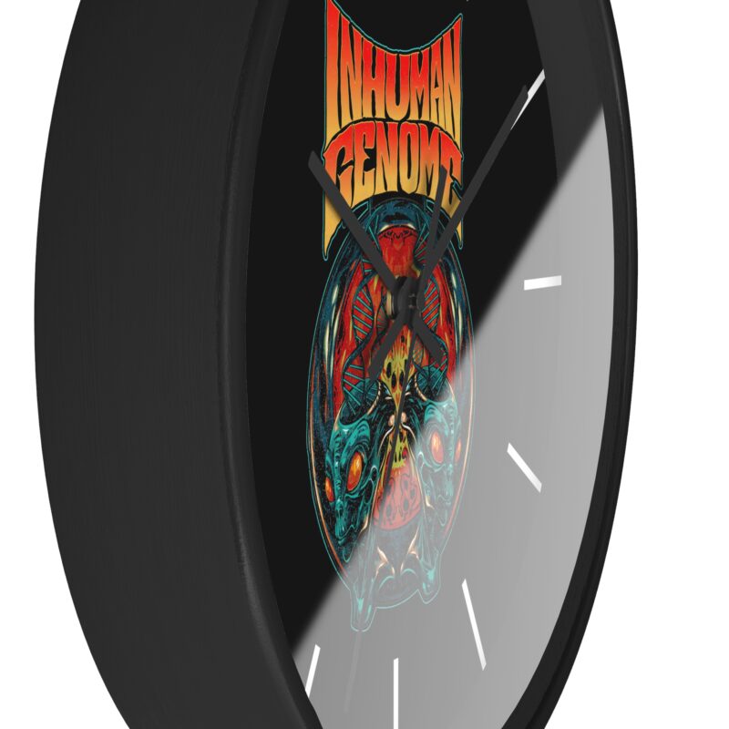 Inhuman Genome Evolution Art Wall Clock for Music Lovers - Image 3