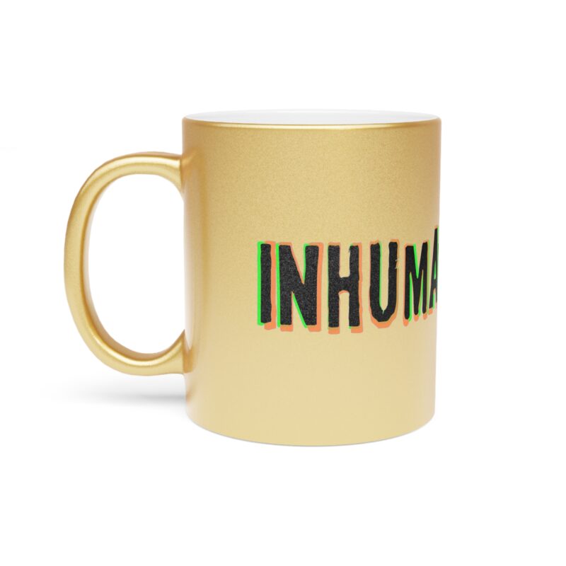 Metallic Mug - Psychedelic Inhuman Genome Logo - Image 6