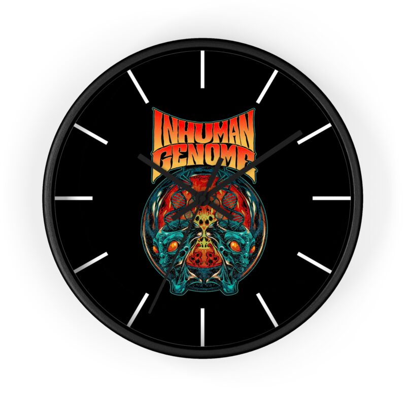 Inhuman Genome Evolution Art Wall Clock for Music Lovers - Image 2