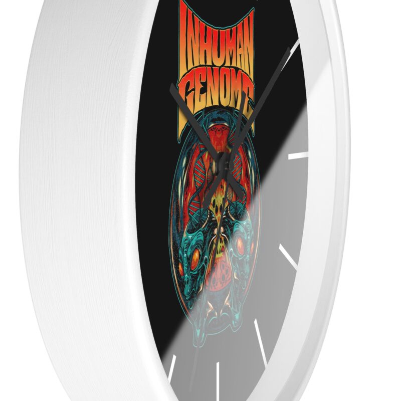 Inhuman Genome Evolution Art Wall Clock for Music Lovers - Image 8